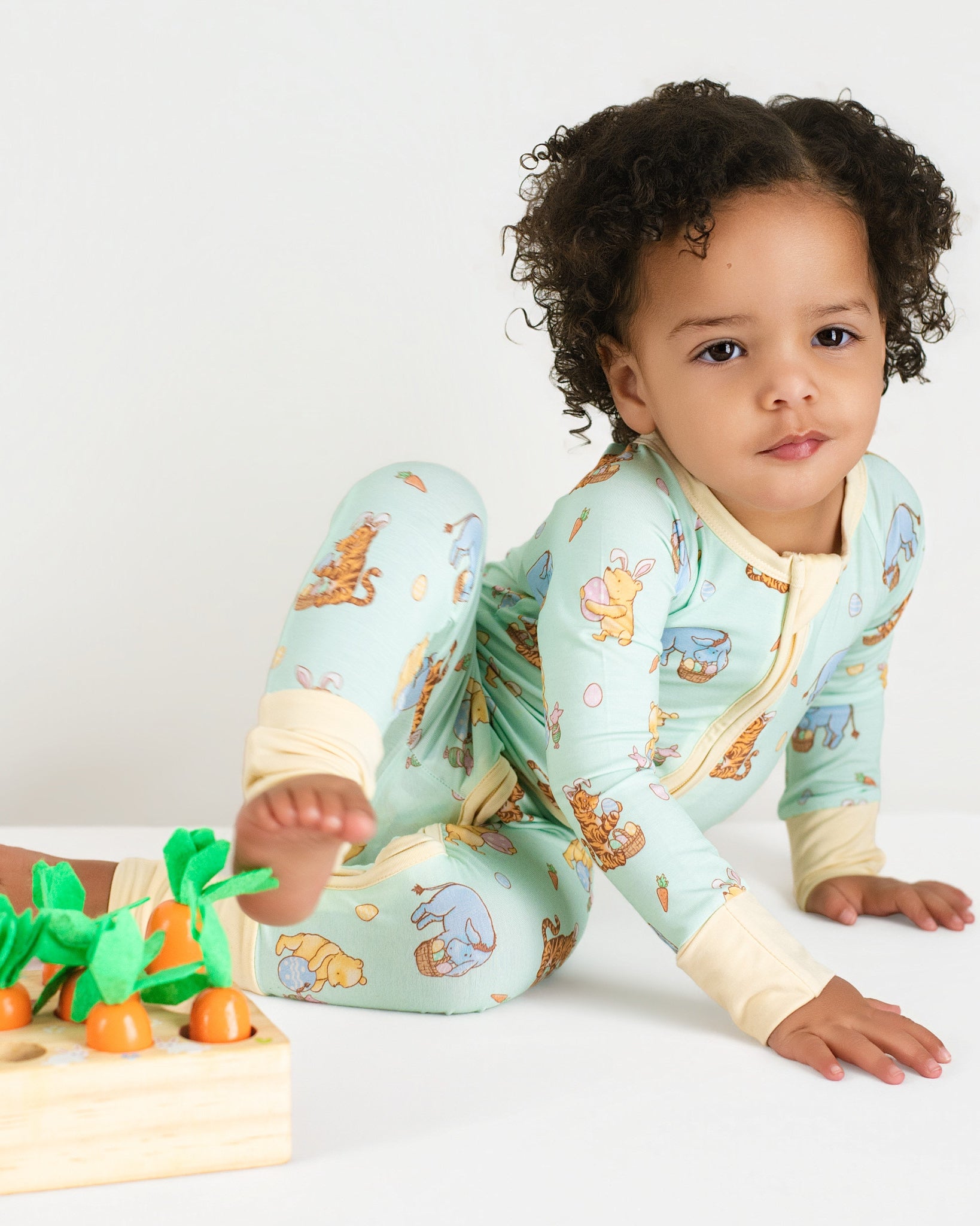 Bunny Bear Zip romper