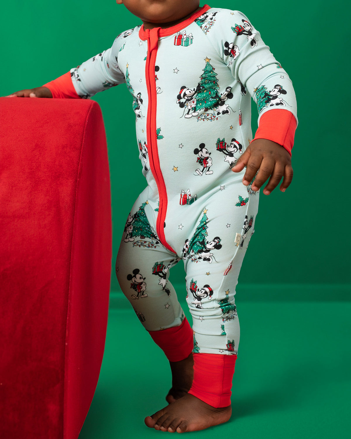Holiday Magic Zip Romper