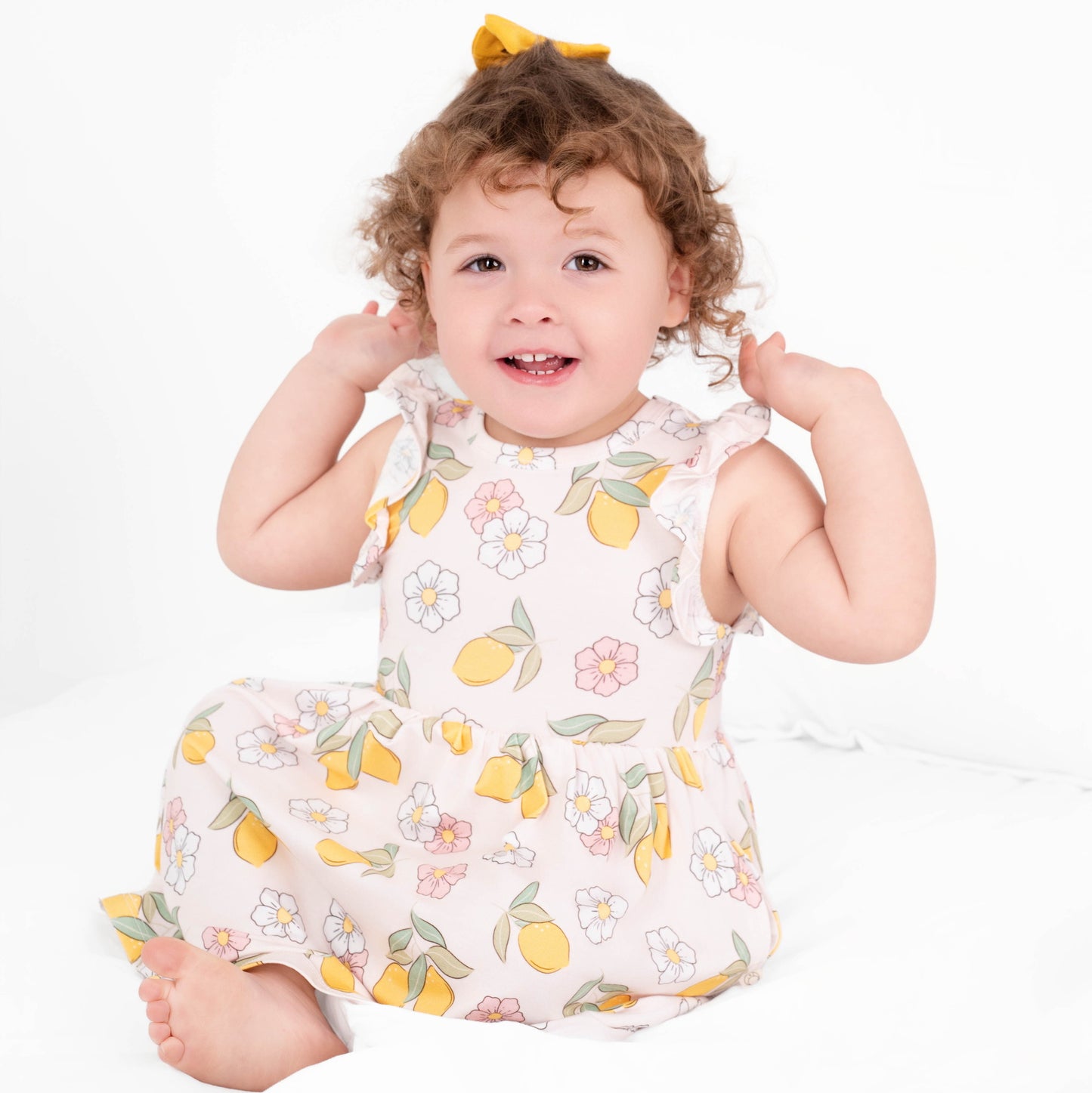 Lemon Twirl Dress