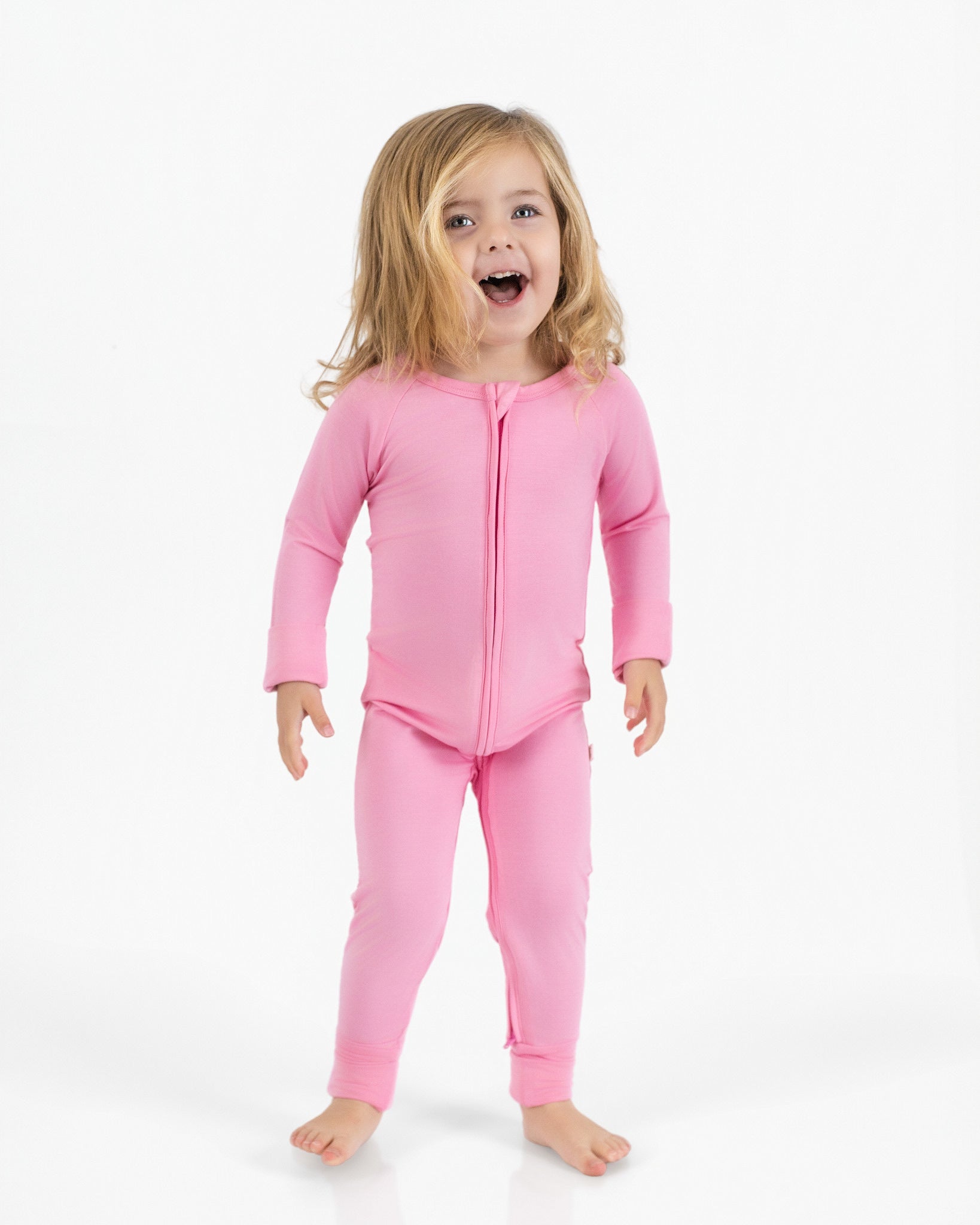 Rosy Zip Romper