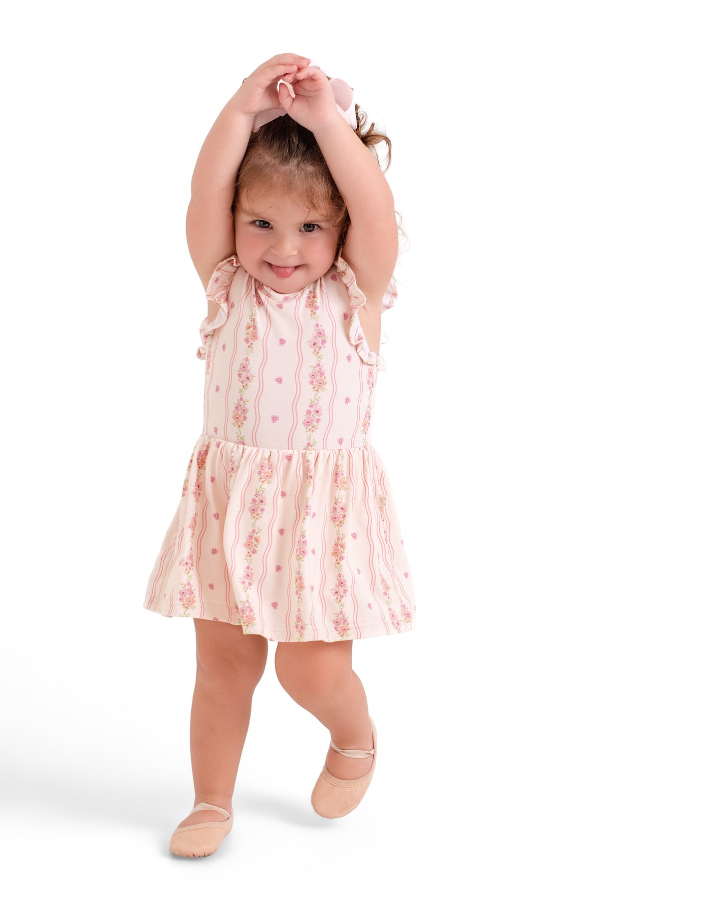 Della Twirl Dress with bodysuit