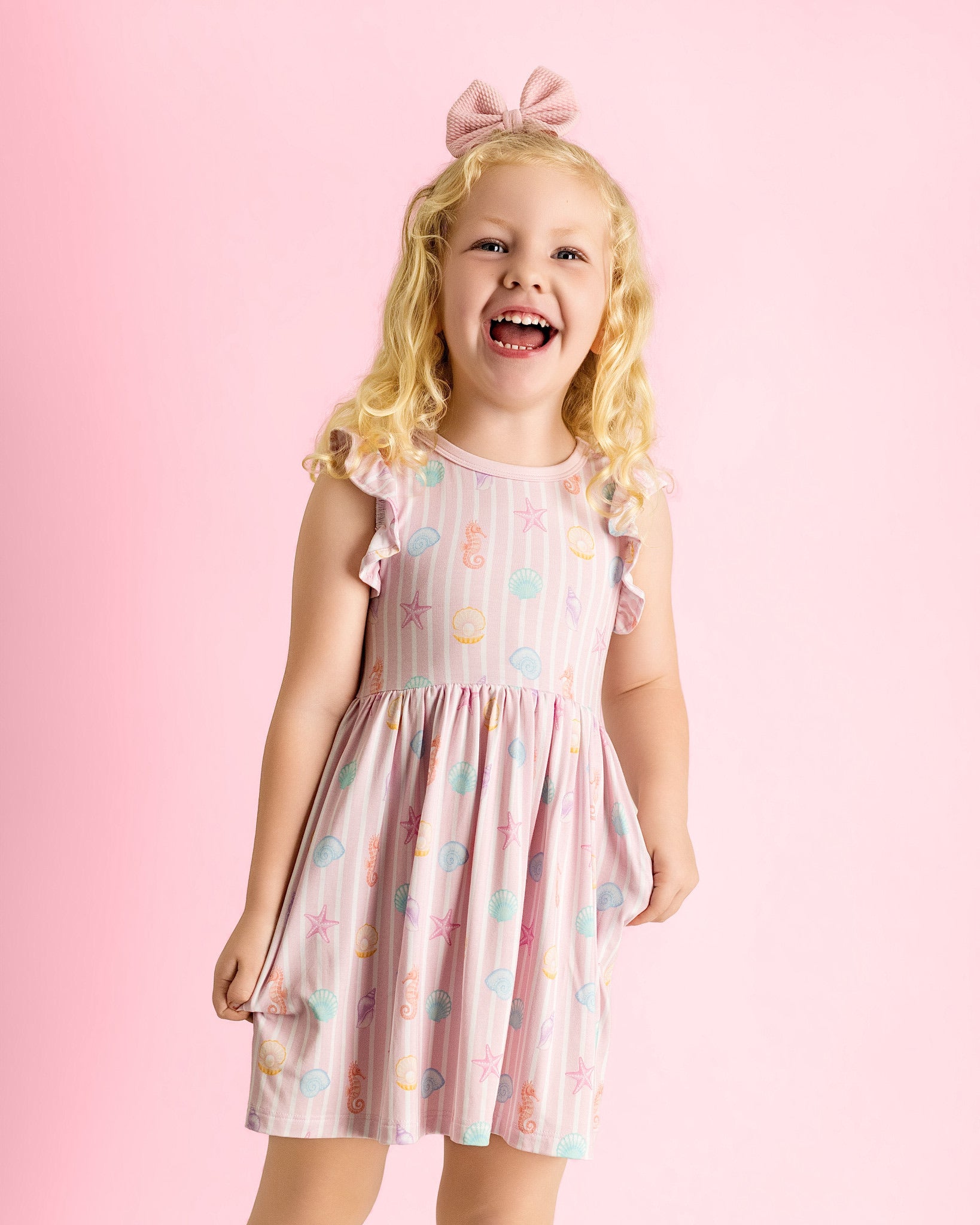 Coastal Dreams Twirl Dress