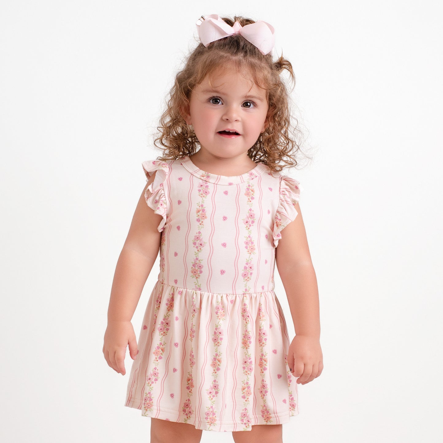 Della Twirl Dress with bodysuit