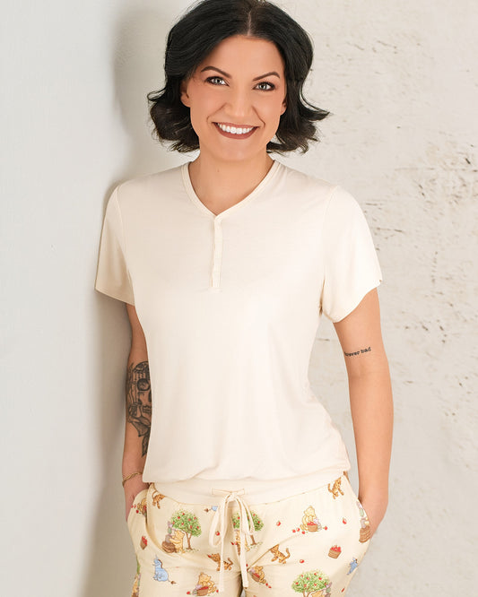 Orchard Friends Women's Short Sleeve Pajama Top