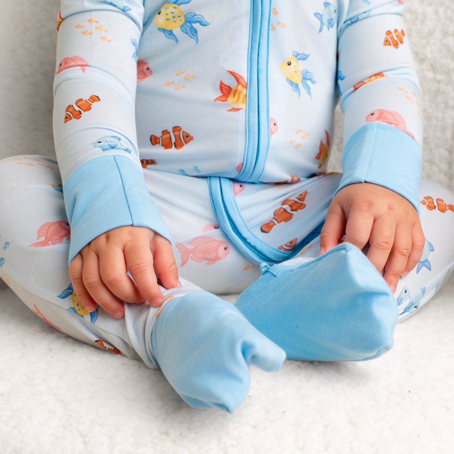 Bubblefin Zip Romper
