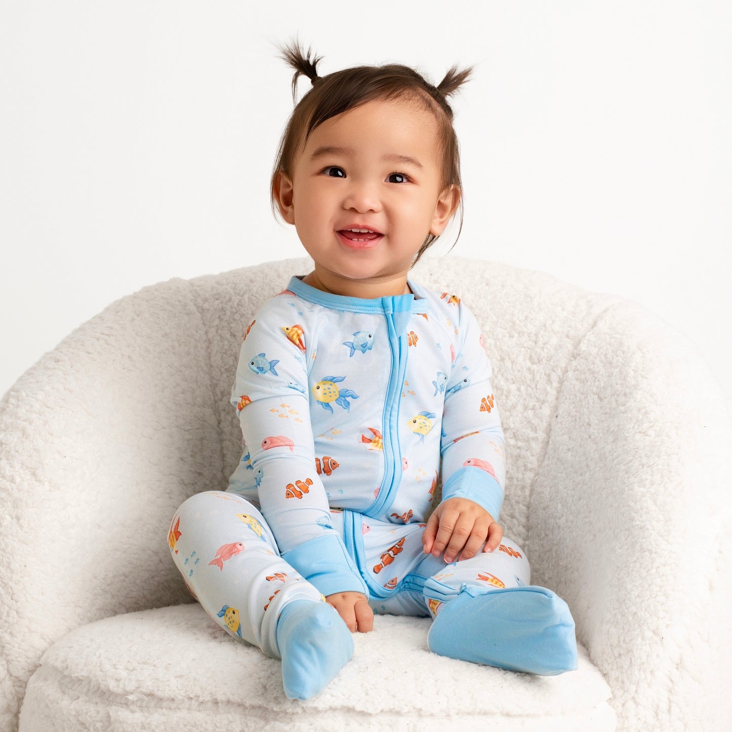 Bubblefin Zip Romper