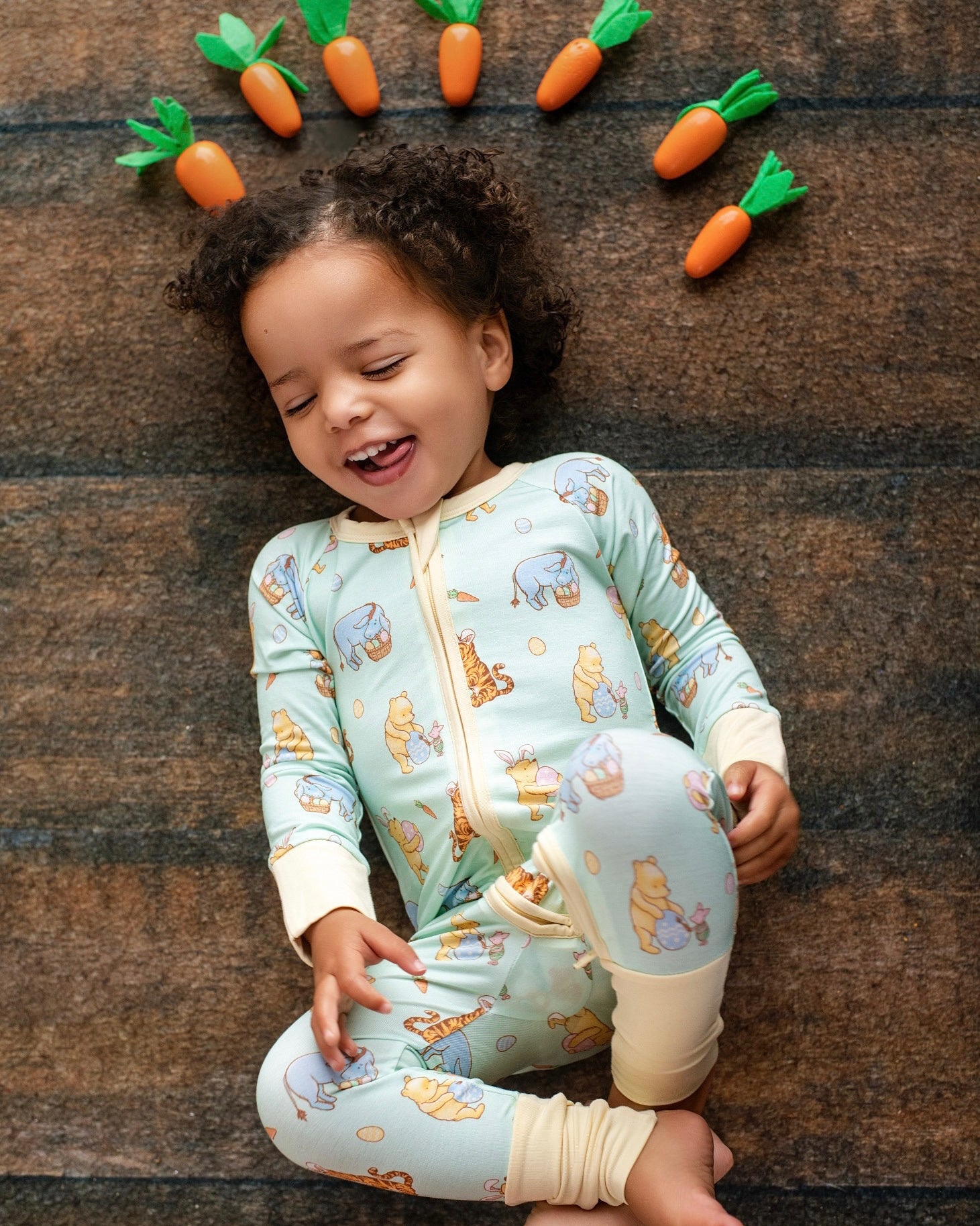 Bunny Bear Zip romper