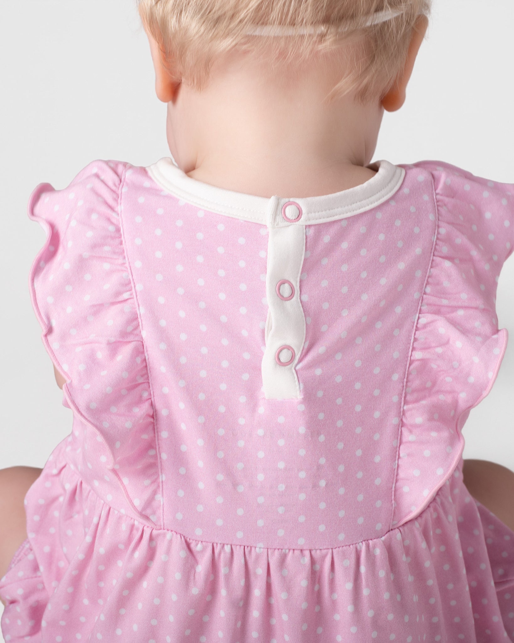Polka Dots Bubble Romper