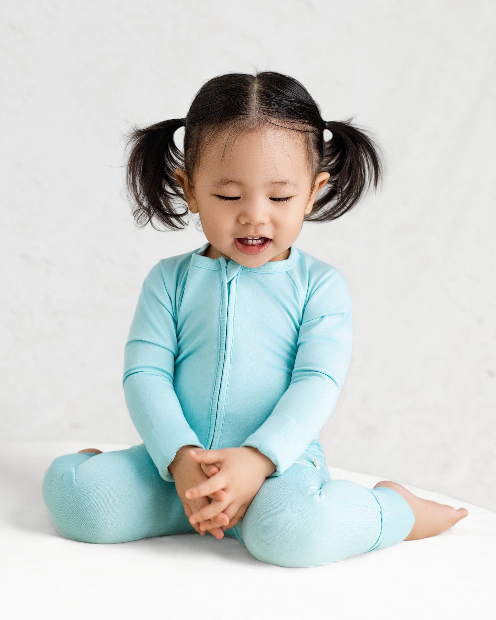 Seafoam Zip Romper