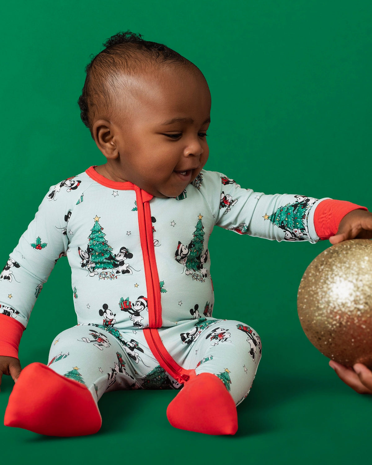 Holiday Magic Zip Romper