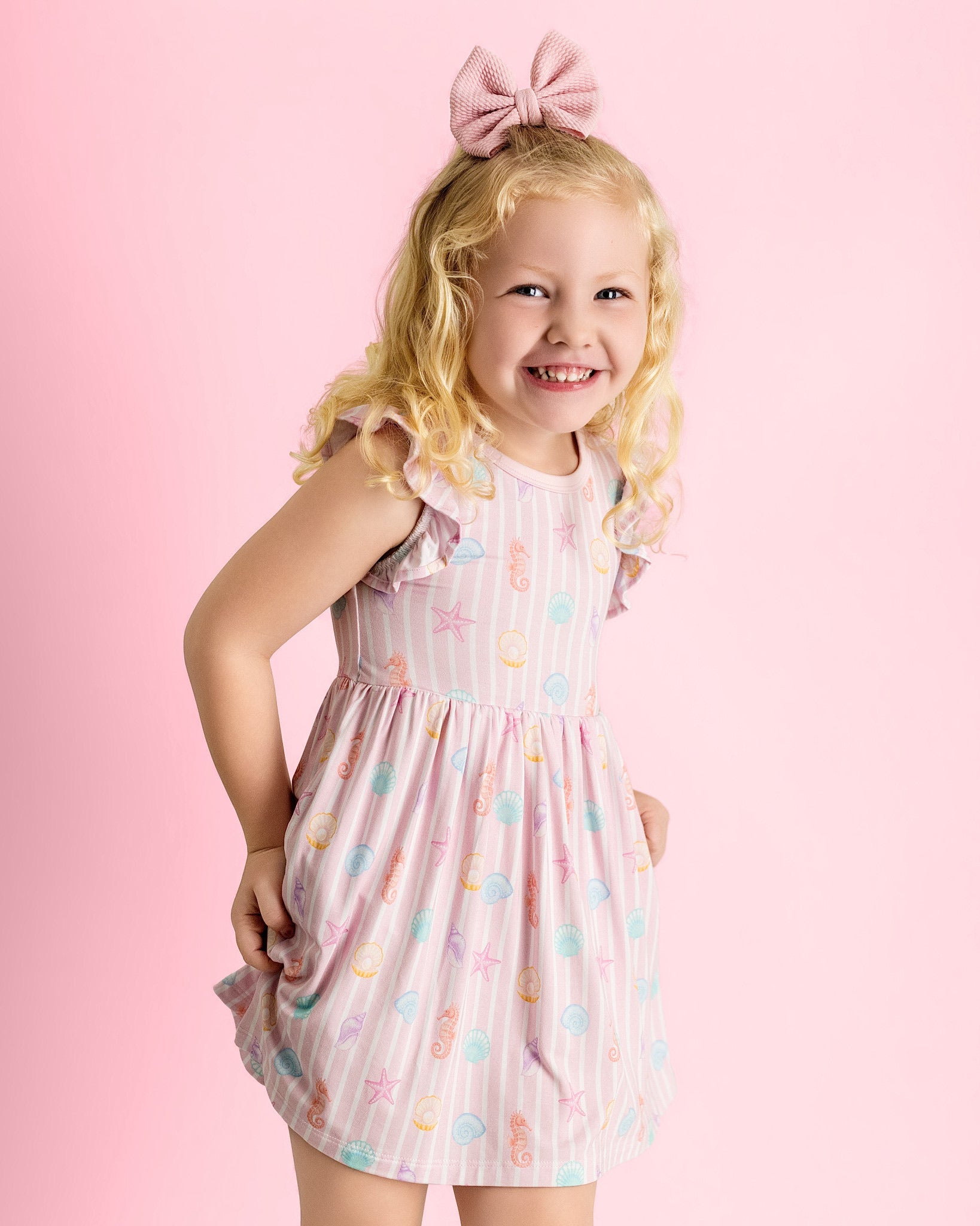 Coastal Dreams Twirl Dress