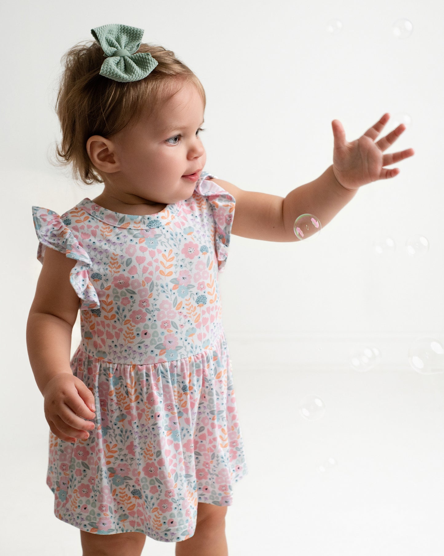 Emmie Twirl Dress with bodysuit