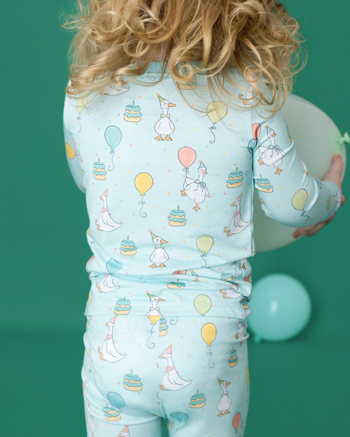 Party Geese Green Two piece