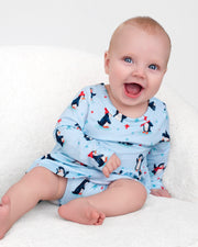 Penguin Twirl Dress with bodysuit