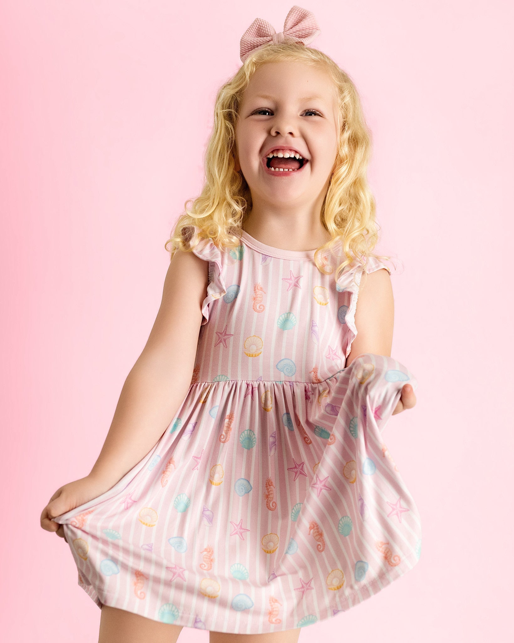 Coastal Dreams Twirl Dress