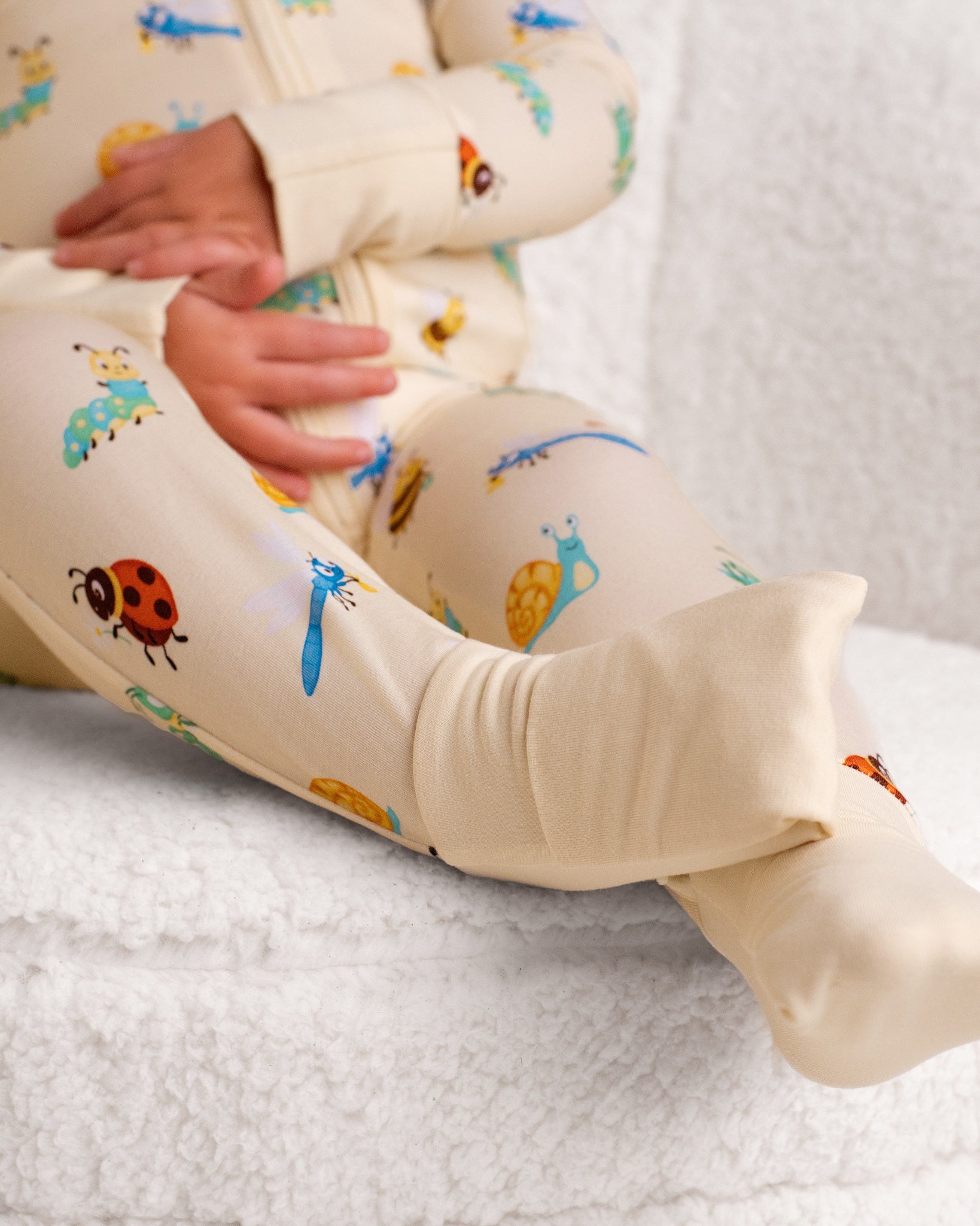 Busy Bugs Zip Romper