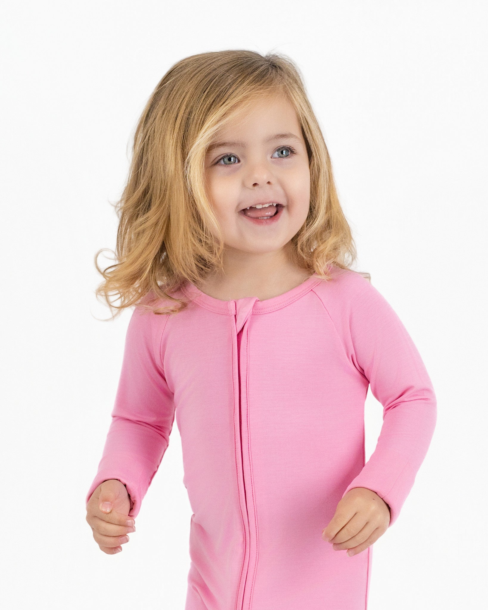 Rosy Zip Romper