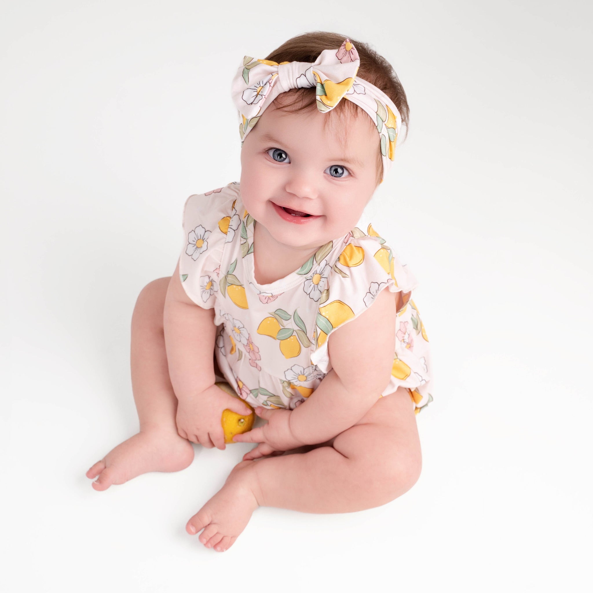 Lemon Bubble Romper