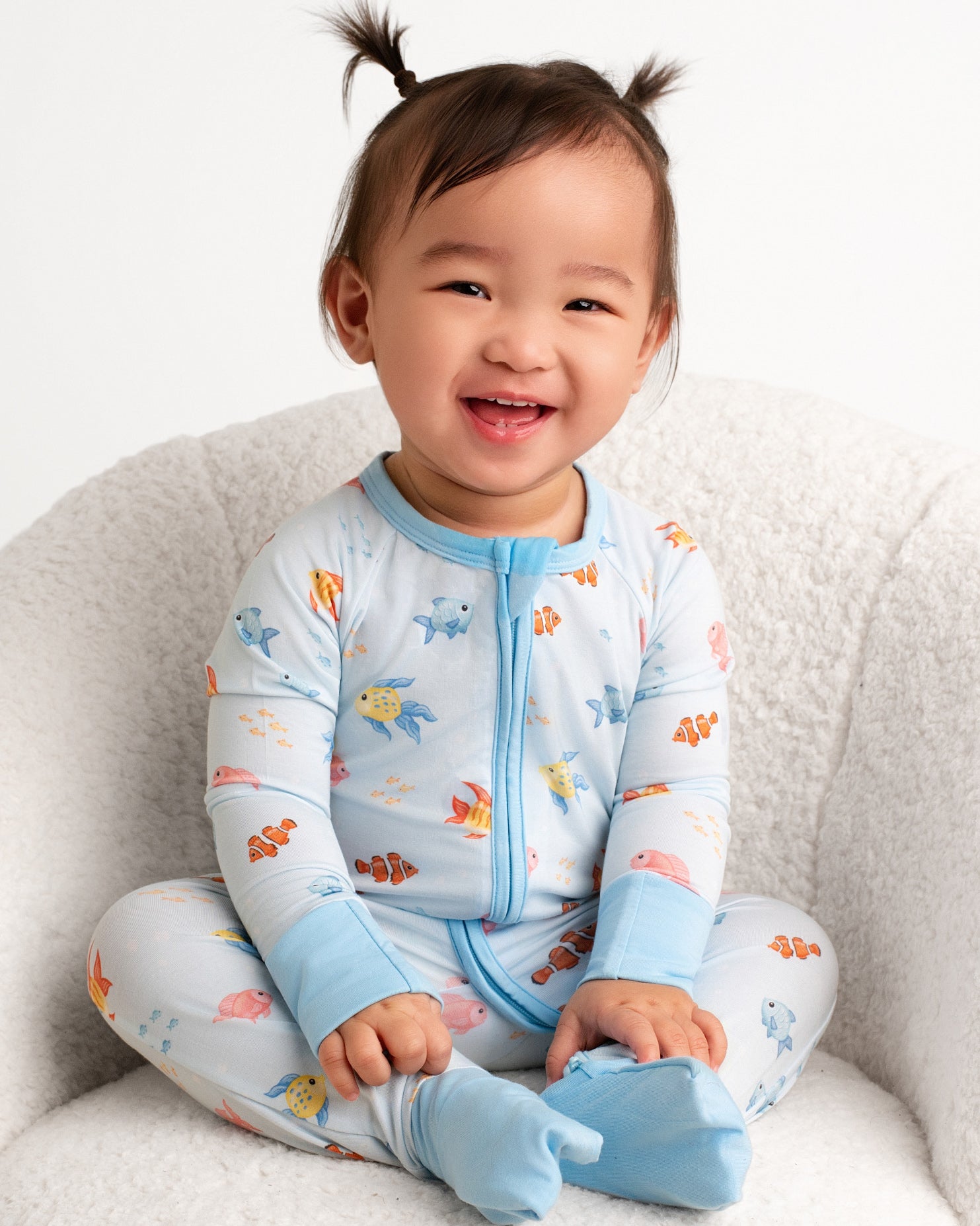 Bubblefin Zip Romper