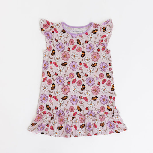 Butterfly Floral Nightgown