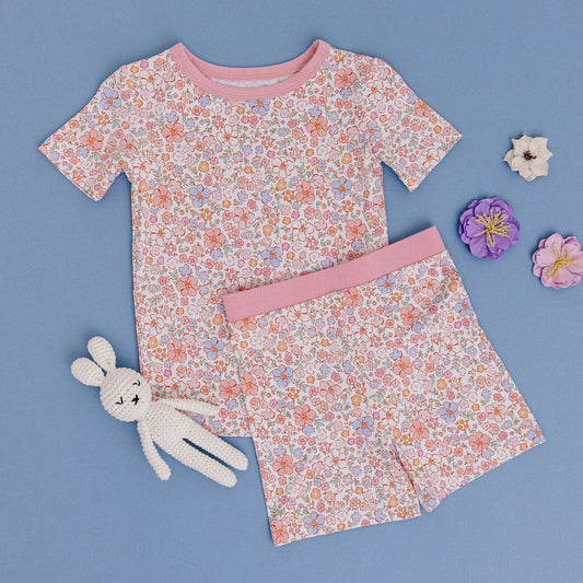 Mazie Two-Piece Short Sleeve & Shorts Set