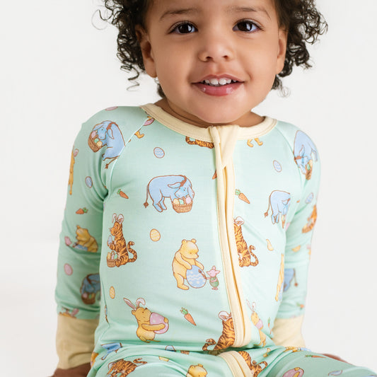 Bunny Bear Zip romper