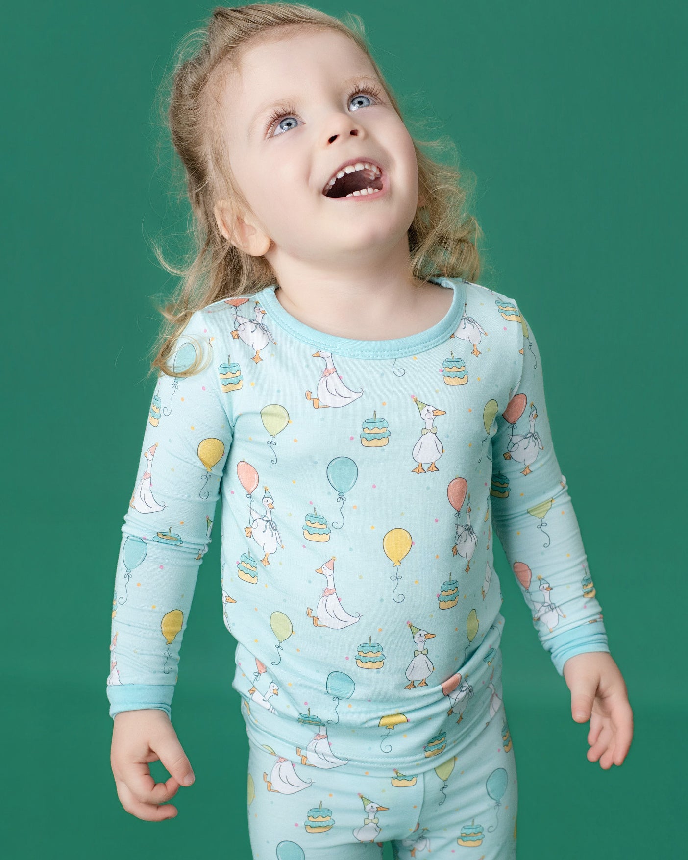 Party Geese Green Two piece