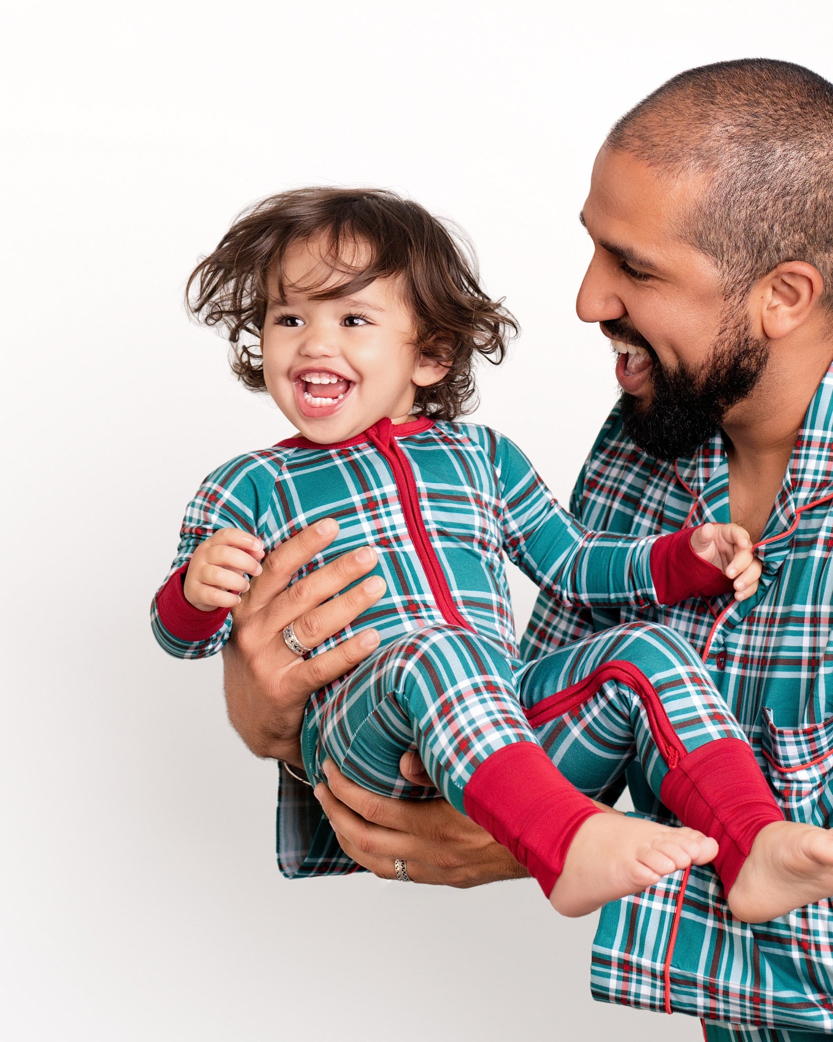 Classic Christmas Zip Romper