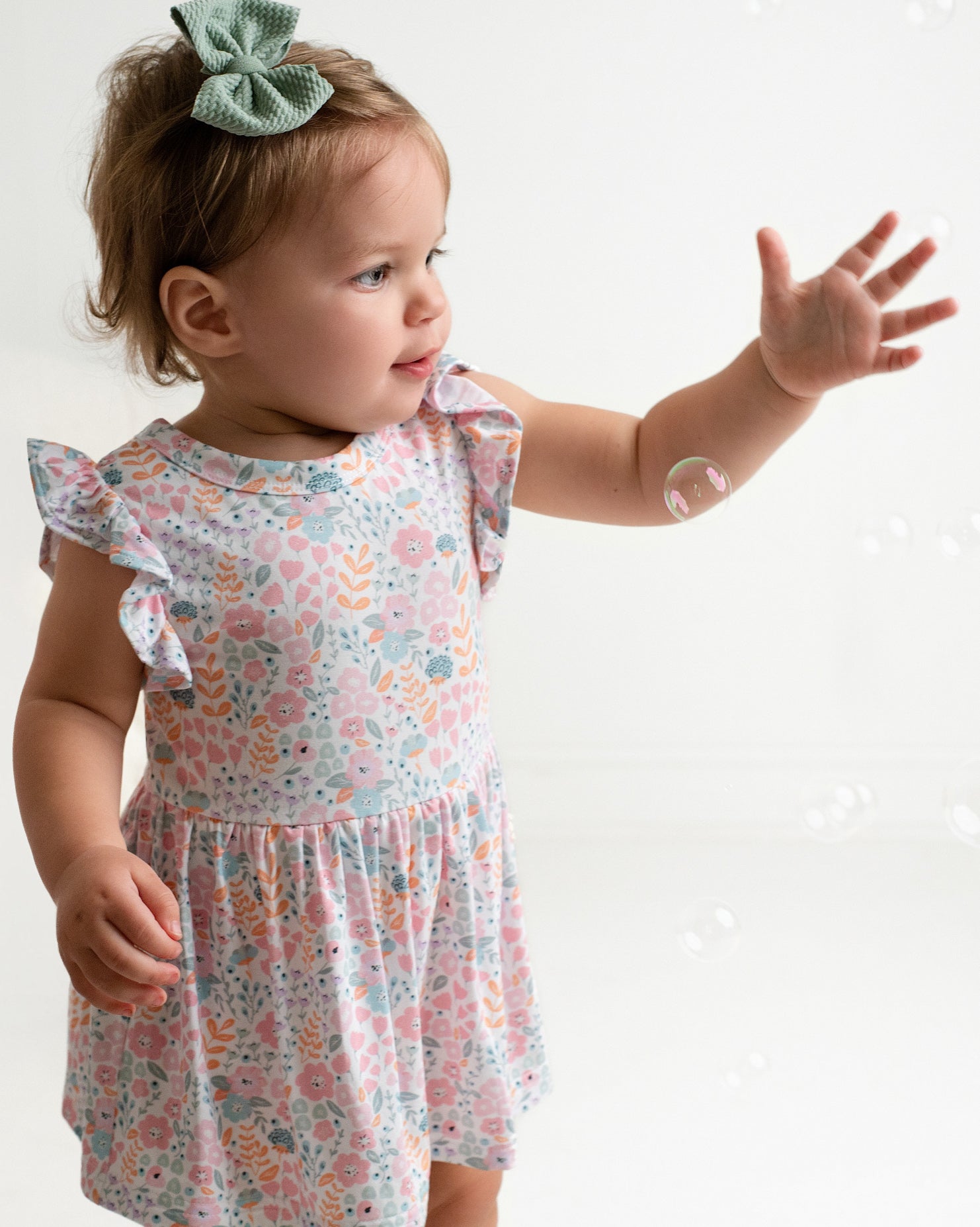 Emmie Twirl Dress with bodysuit