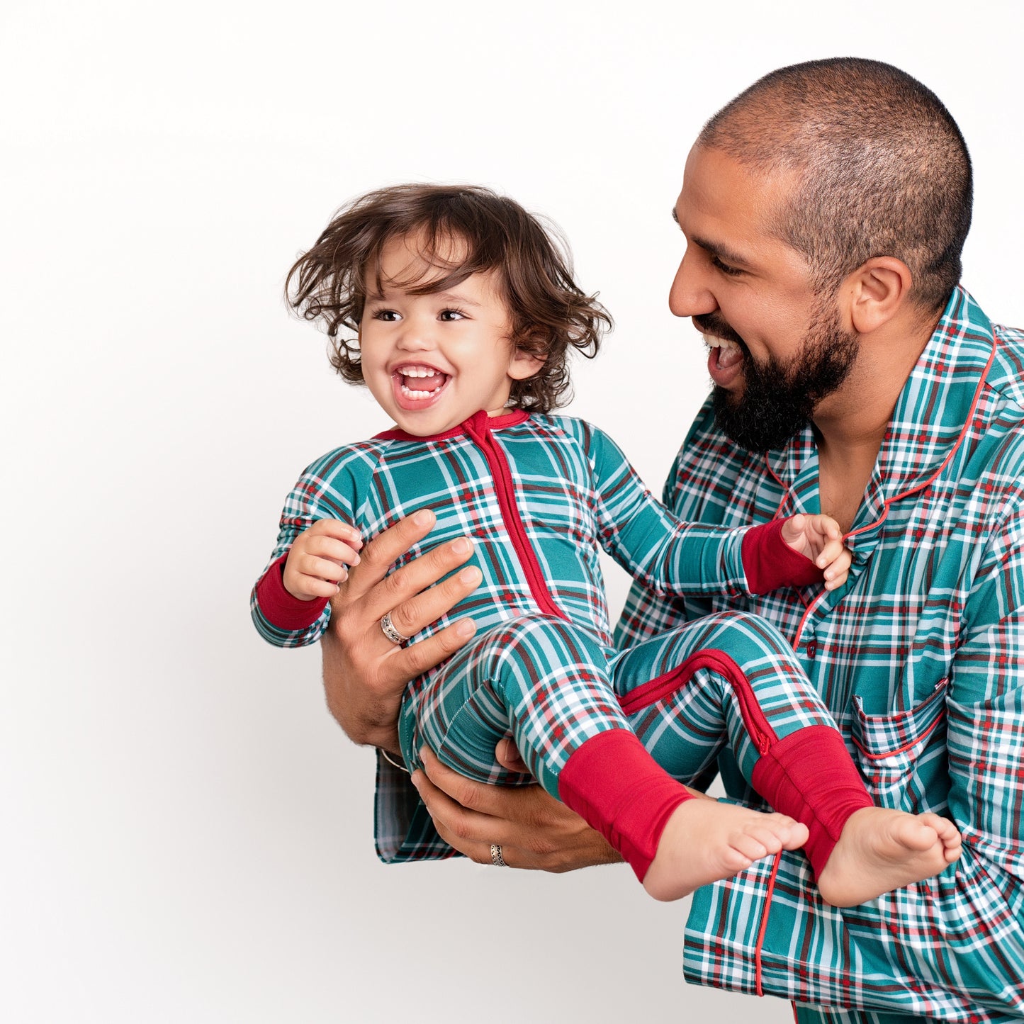 Classic Christmas Zip Romper