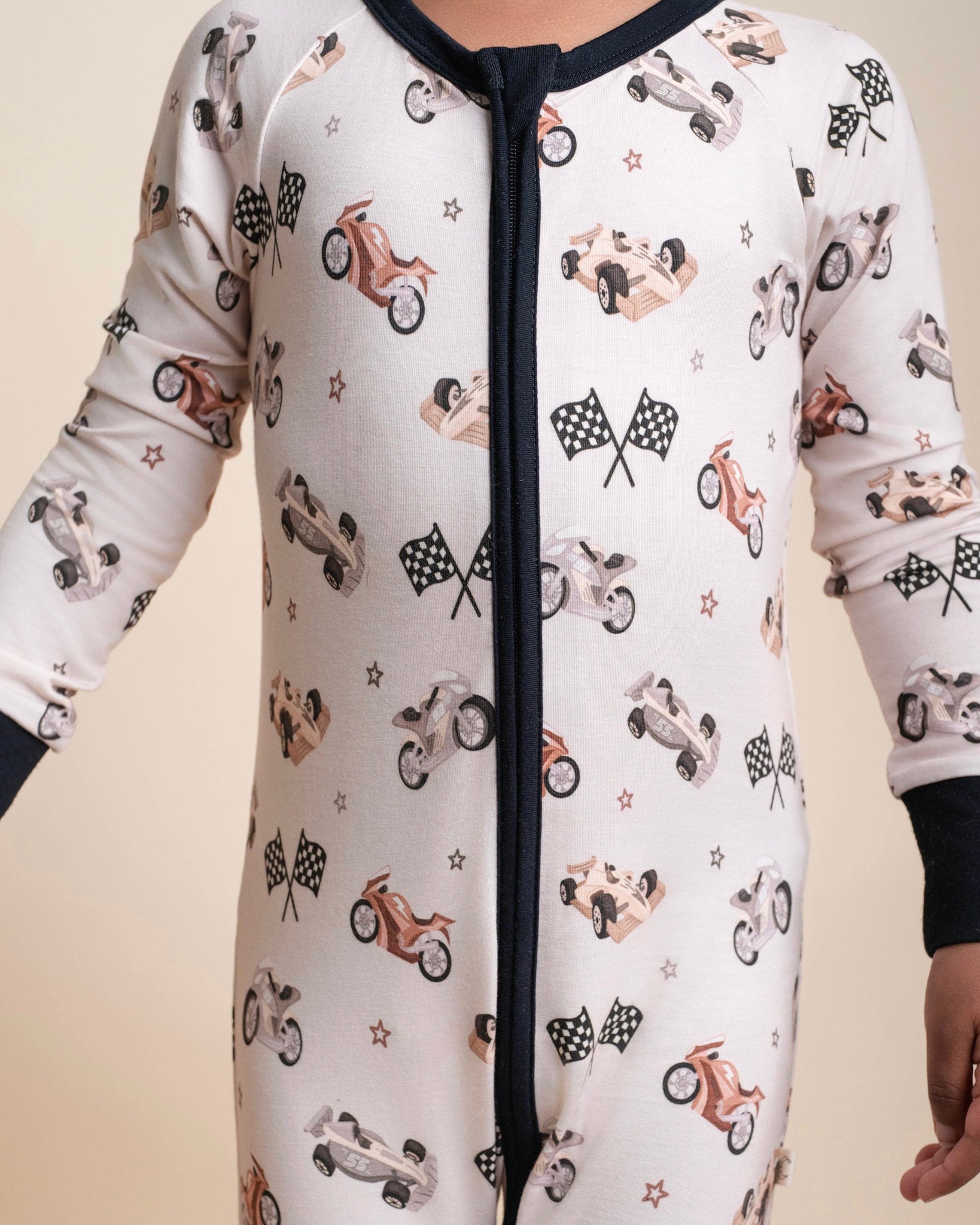 1st To Bed Zip Romper