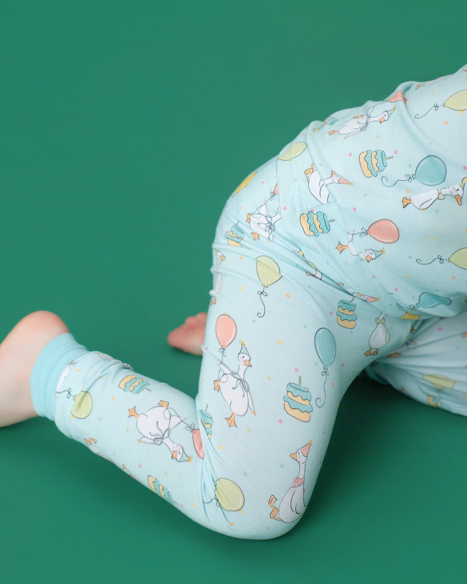 Party Geese Green Two piece