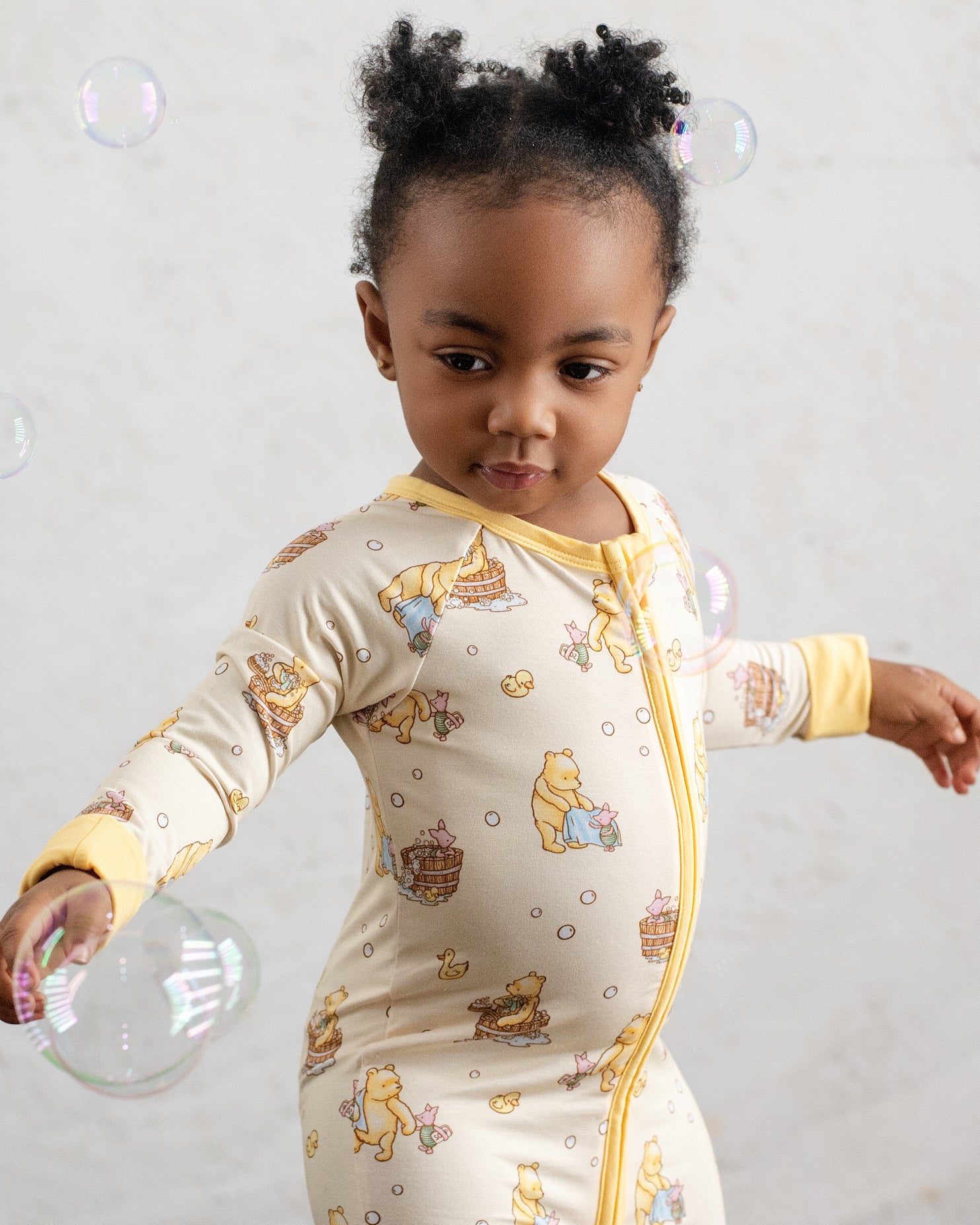 Bubble Bear Zip Romper