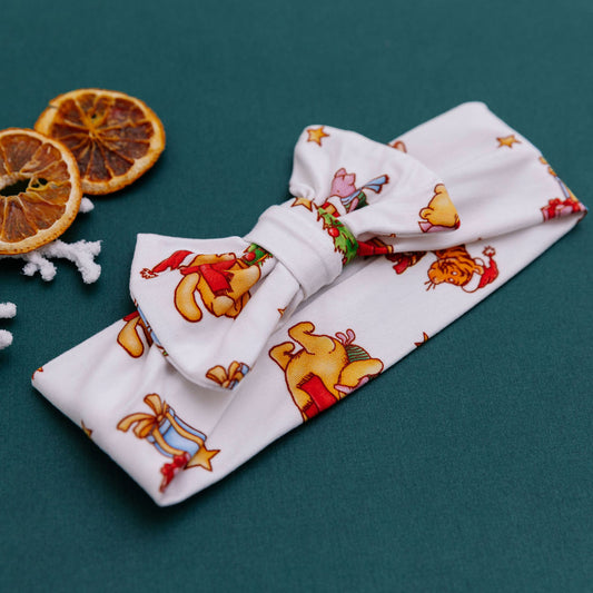 Beary Merry Christmas Headband PREORDER - SHIPPING 10/10 - 10/16