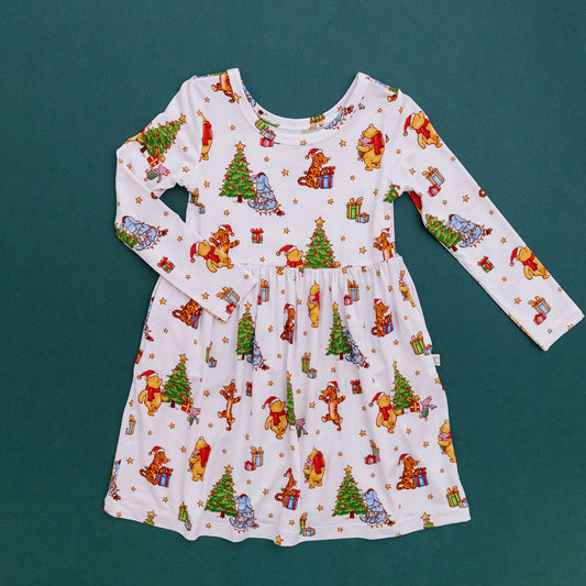 Beary Merry Christmas Twirl Dress