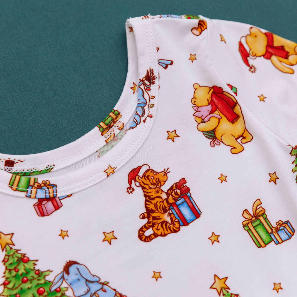 Beary Merry Christmas Twirl Dress with bodysuit