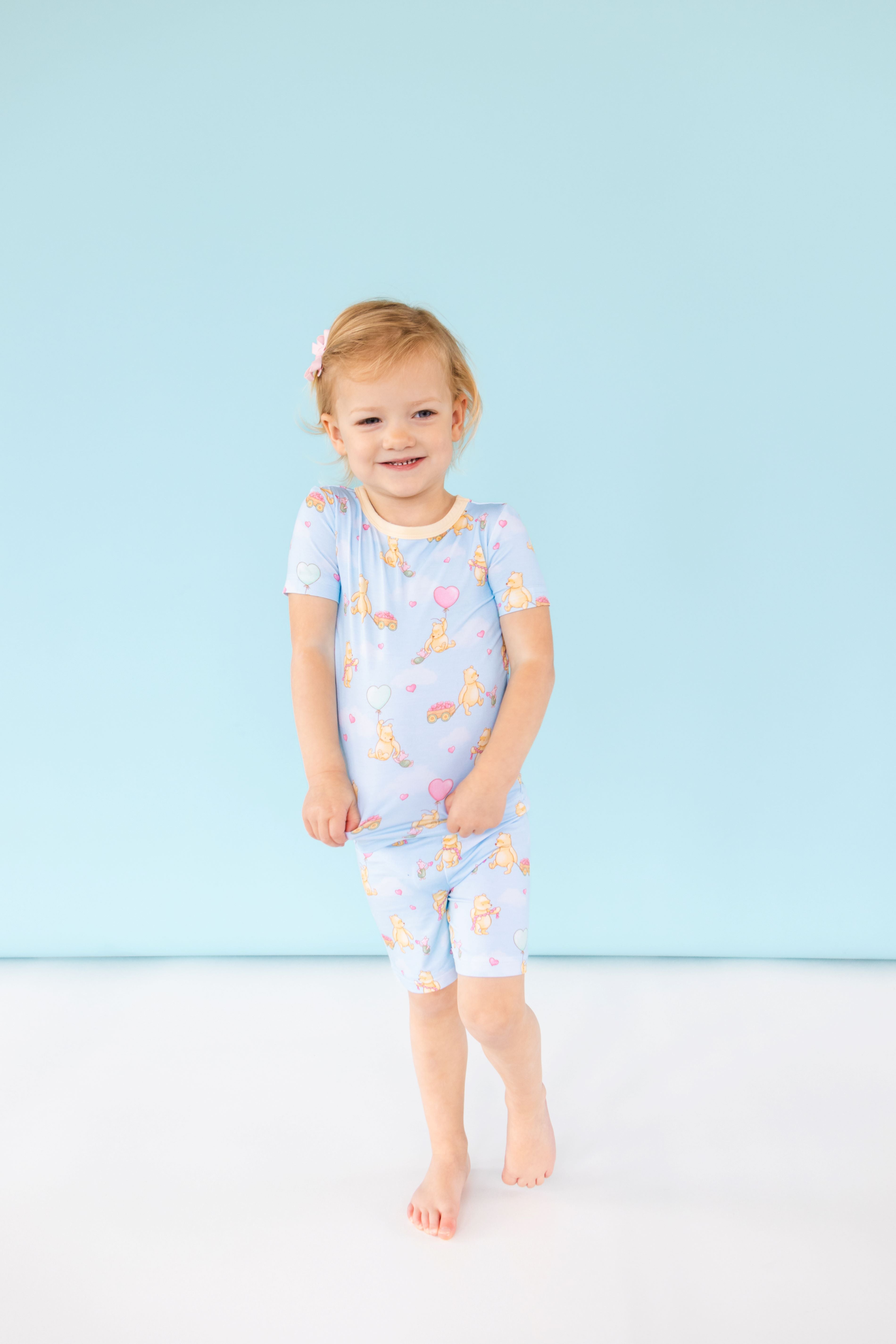 Friends Forever Two-Piece Short Sleeve & Shorts Set