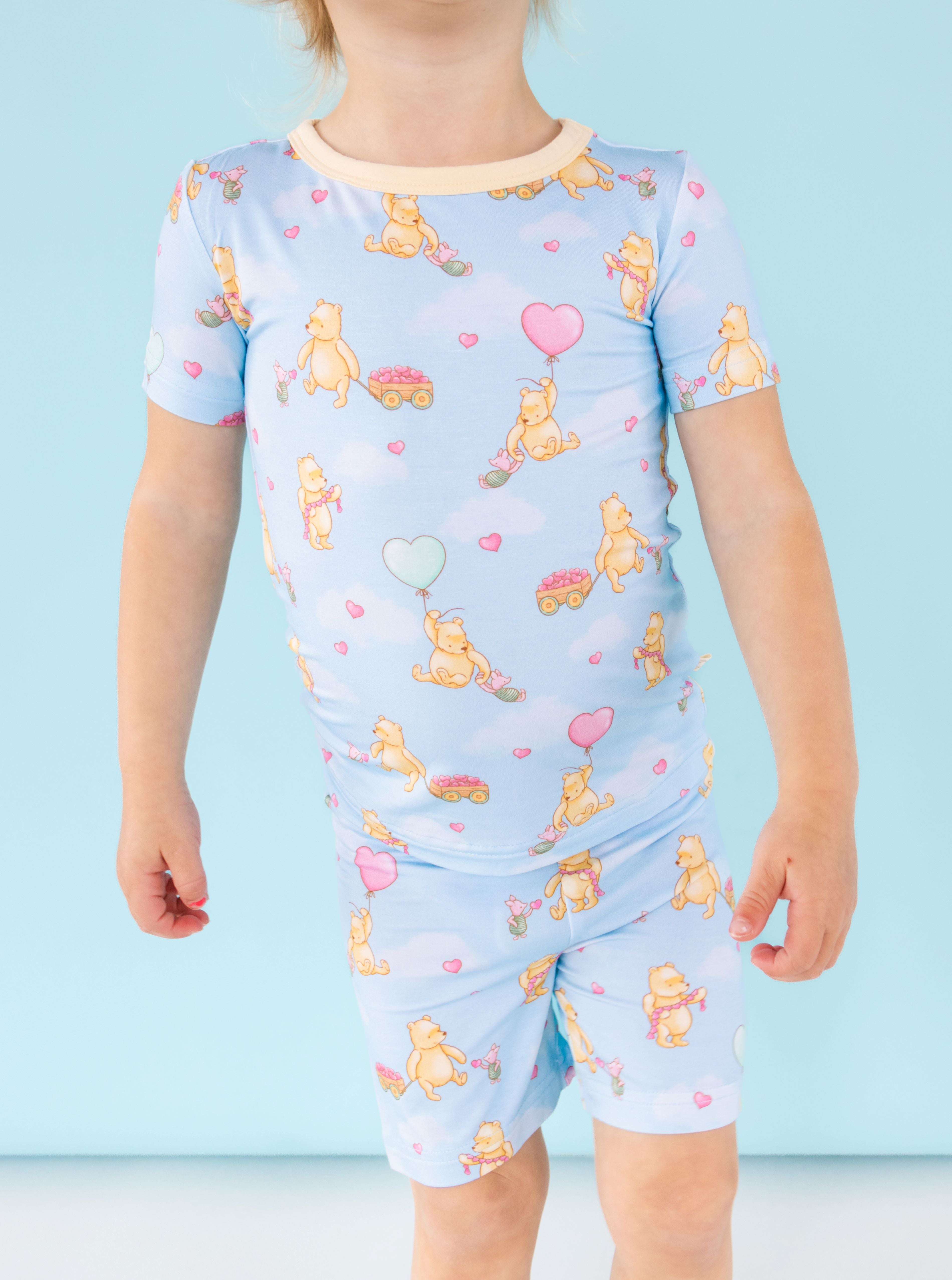 Friends Forever Two-Piece Short Sleeve & Shorts Set