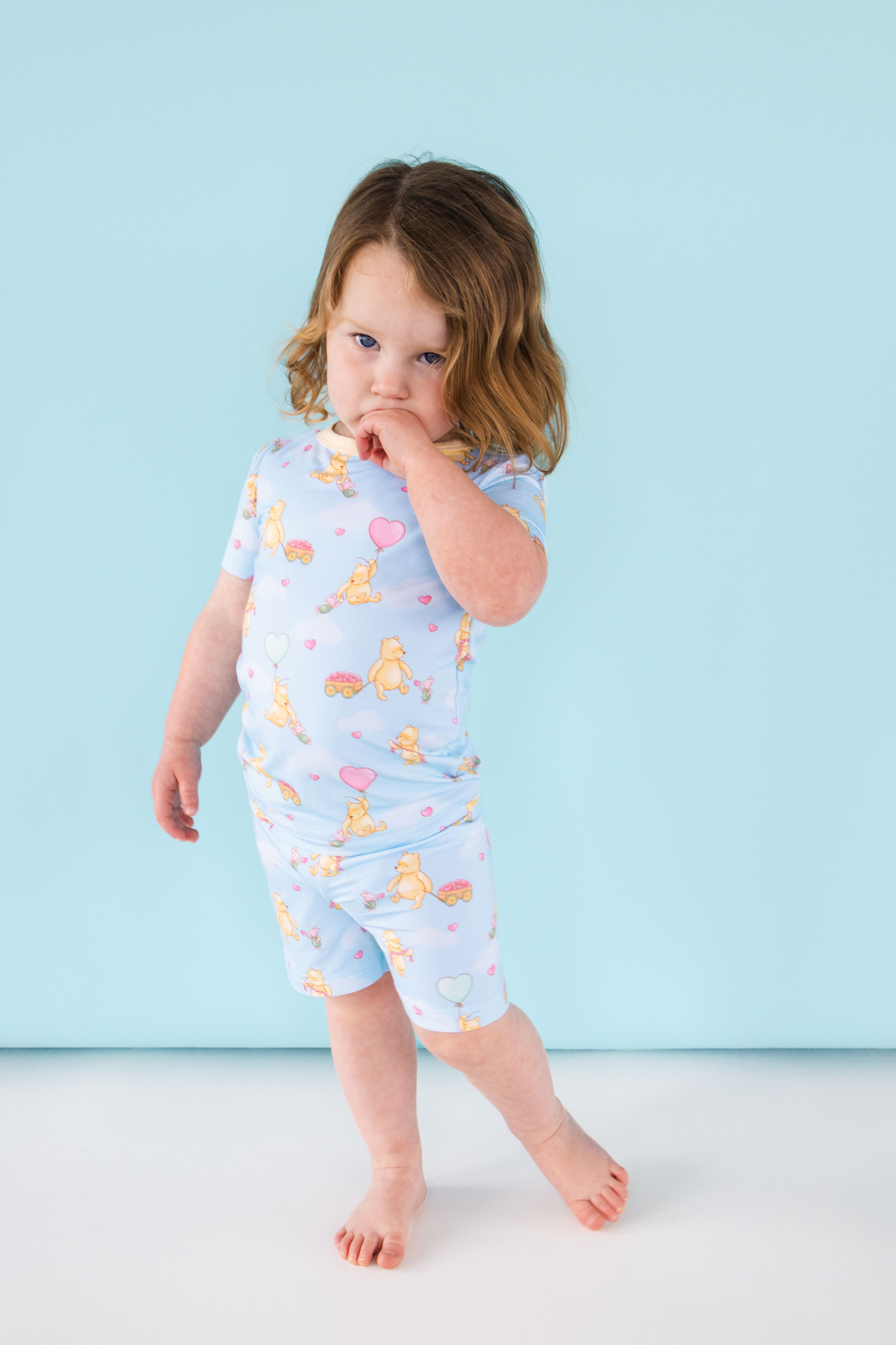 Friends Forever Two-Piece Short Sleeve & Shorts Set